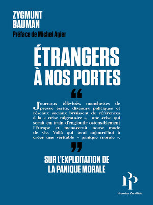 cover image of Etrangers à nos portes